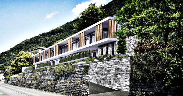 New villa with lake view in Laglio