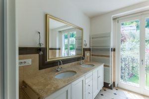 Bellagio, villa con piscina e vista lago