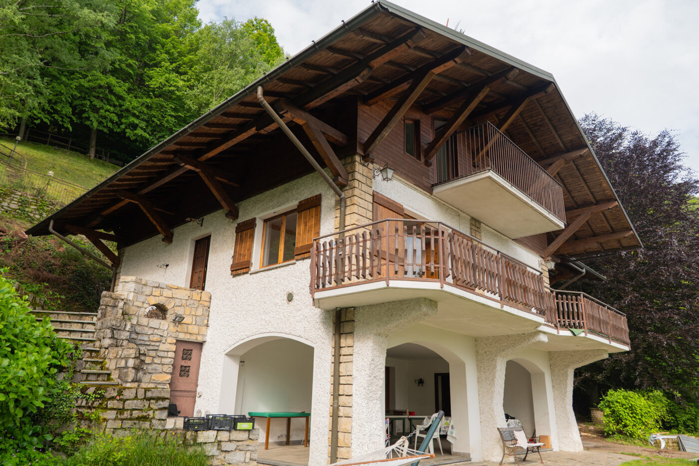 Bellagio, villa con vista lago