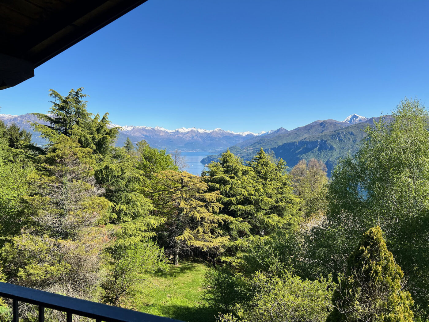 Bellagio, villa con vista lago